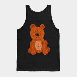 Cute Little Bear Tank Top